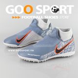  Nike Phantom Vision TF cổ cao xám 