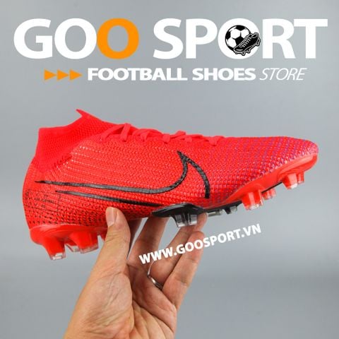  Nike Mercurial Superfly 7 FG đỏ - Giày đá bóng sân cỏ tự nhiên 