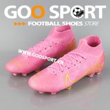  Nike Mercurial Superfly 7 FG hồng - Giày đá bóng sân cỏ tự nhiên 