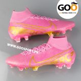  Nike Mercurial Superfly 7 FG hồng - Giày đá bóng sân cỏ tự nhiên 