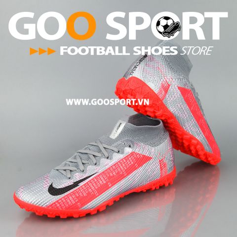  Nike Mercurial Superfly 7 TF xám cam 