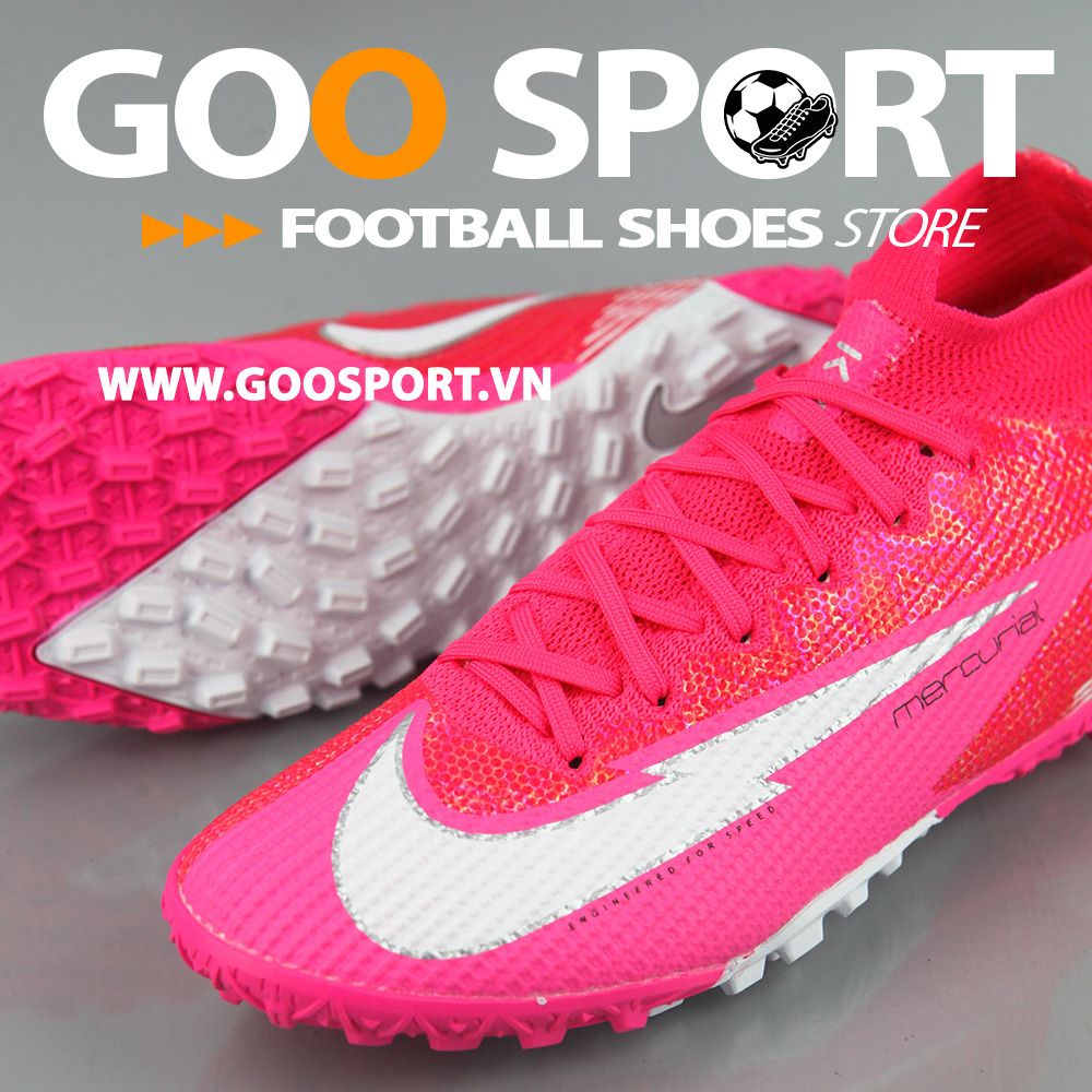  Nike Mercurial Superfly 7 TF tia chớp hồng 