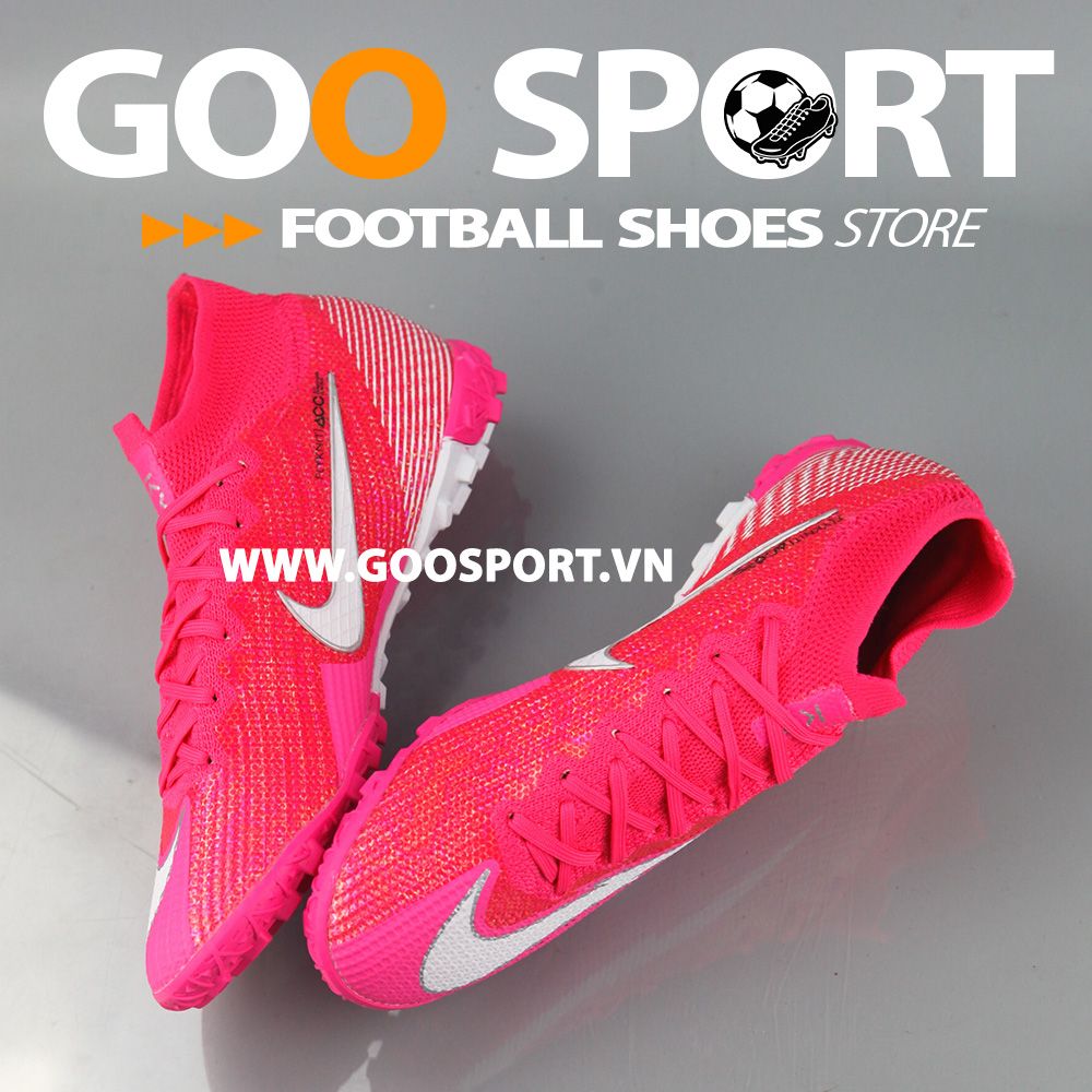  Nike Mercurial Superfly 7 TF tia chớp hồng 