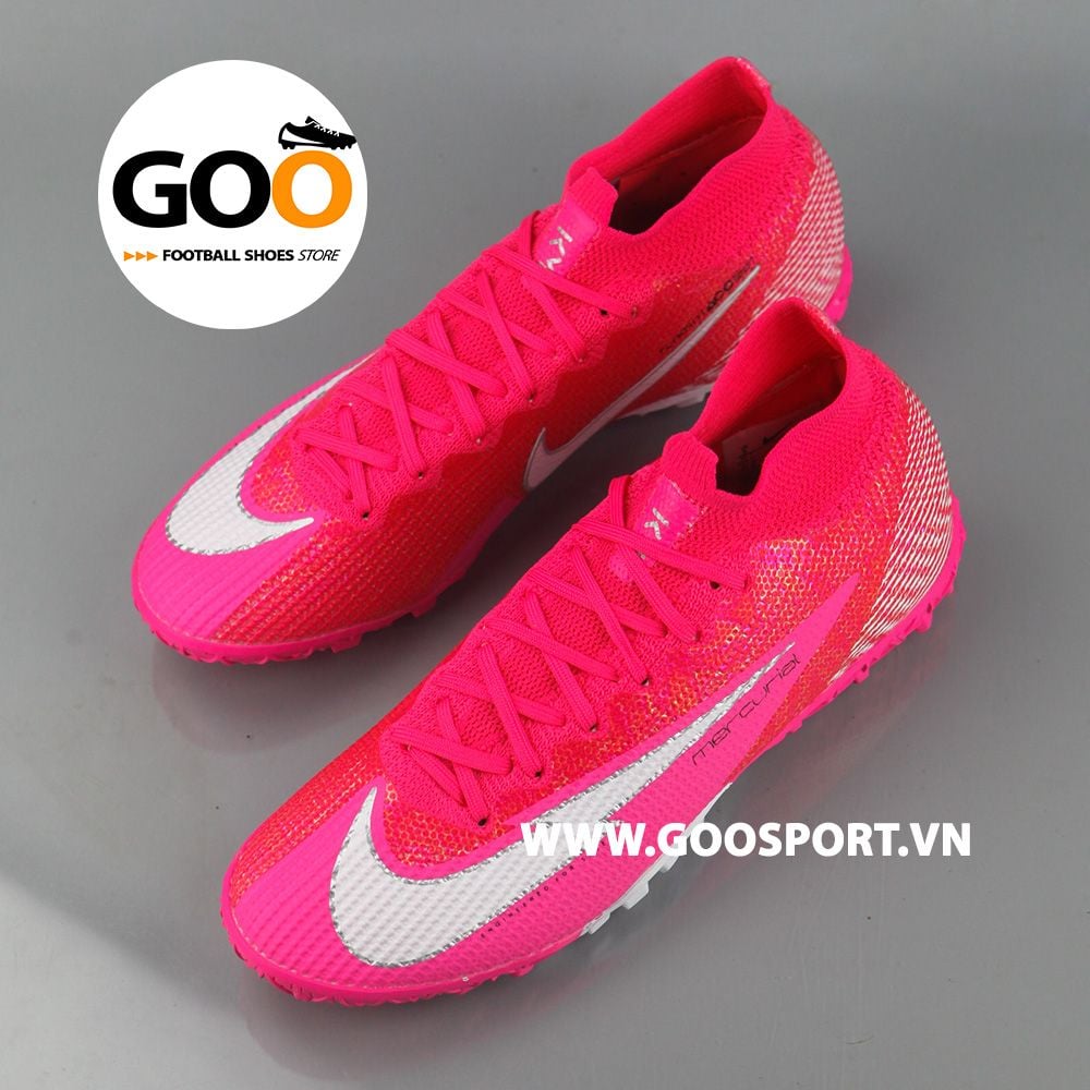  Nike Mercurial Superfly 7 TF tia chớp hồng 