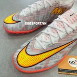  Mercurial Superfly 9 TF trắng sọc cam 