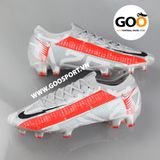  Nike Mercurial Vapor 13 FG xám cam 3D - Giày đá bóng sân cỏ tự nhiên 