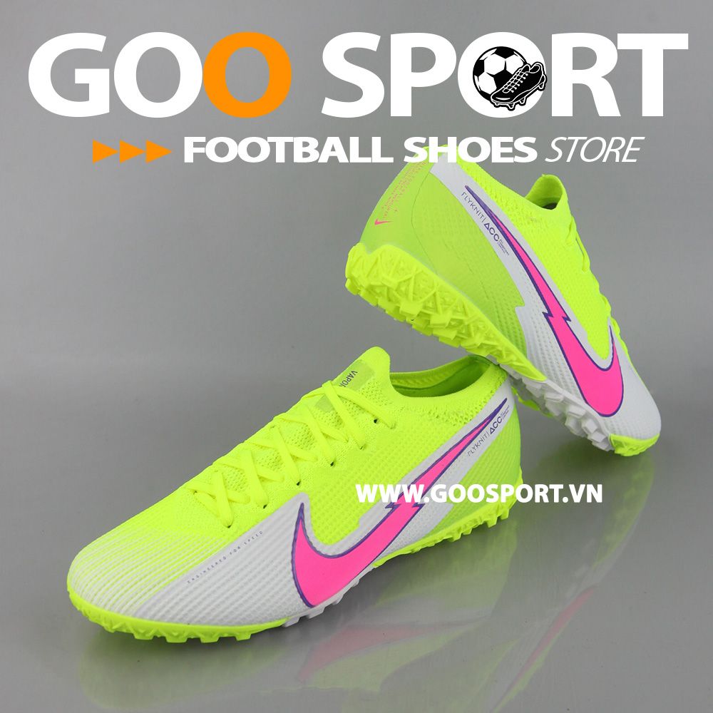  Nike Mercurial Vapor 13 TF tia chớp dạ quang 