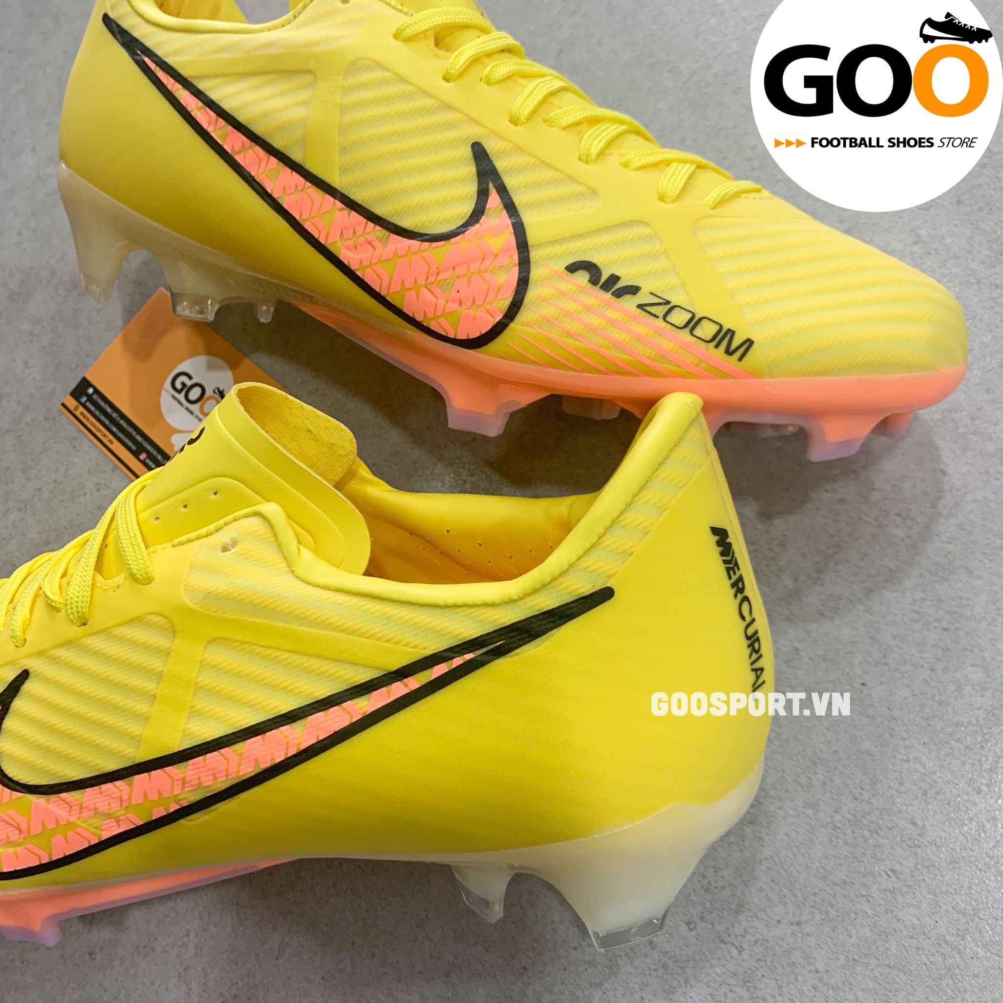  Nike Mercurial Vapor 15 FG vàng - Giày đá bóng sân cỏ tự nhiên 