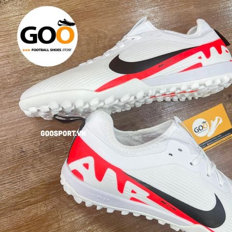  Mercurial Vapor 15 TF trắng gót đỏ 
