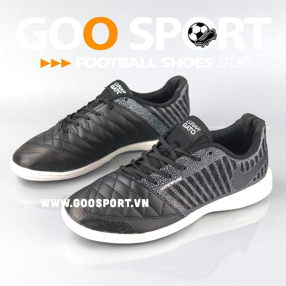  Nike Lunar Gato 2 IC đen full 