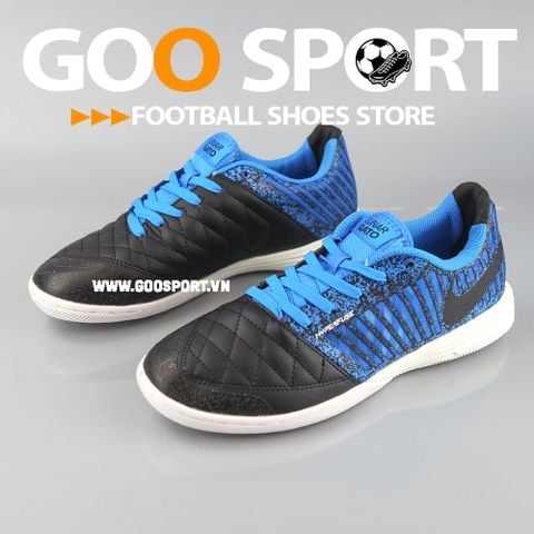  Nike Lunar Gato 2 IC đen xanh dương 