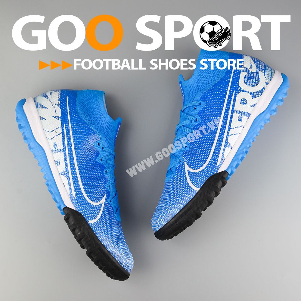  Nike Mercurial Superfly 7 TF xanh dương 