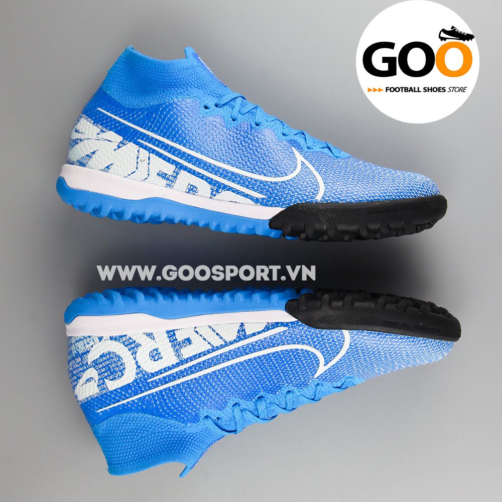  Nike Mercurial Superfly 7 TF xanh dương 