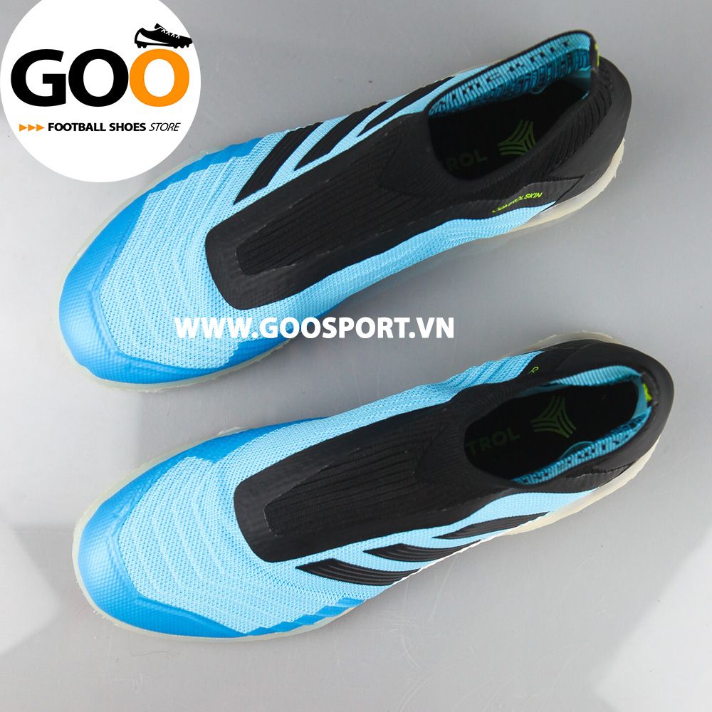  Adidas Predator 19+ IC xanh dương đen 