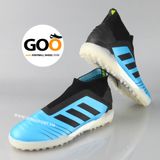  Adidas Predator 19+ TF xanh dương đen 