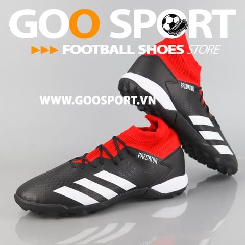  Adidas Predator 20.3 TF đen cổ đỏ 