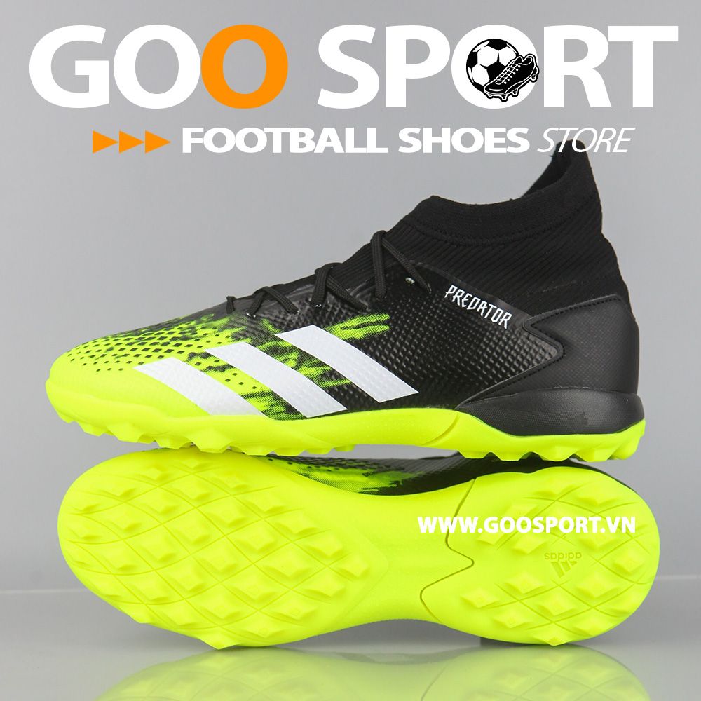  Adidas Predator 20.3 TF đen dạ quang 