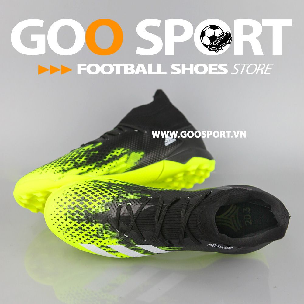  Adidas Predator 20.3 TF đen dạ quang 