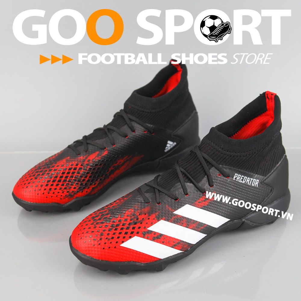  Adidas Predator 20.3 TF đen đỏ 