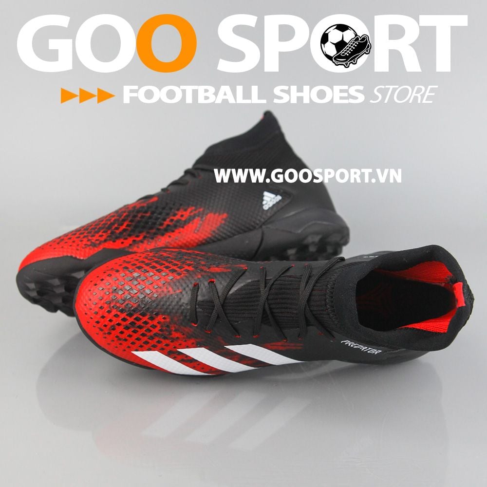  Adidas Predator 20.3 TF đen đỏ 