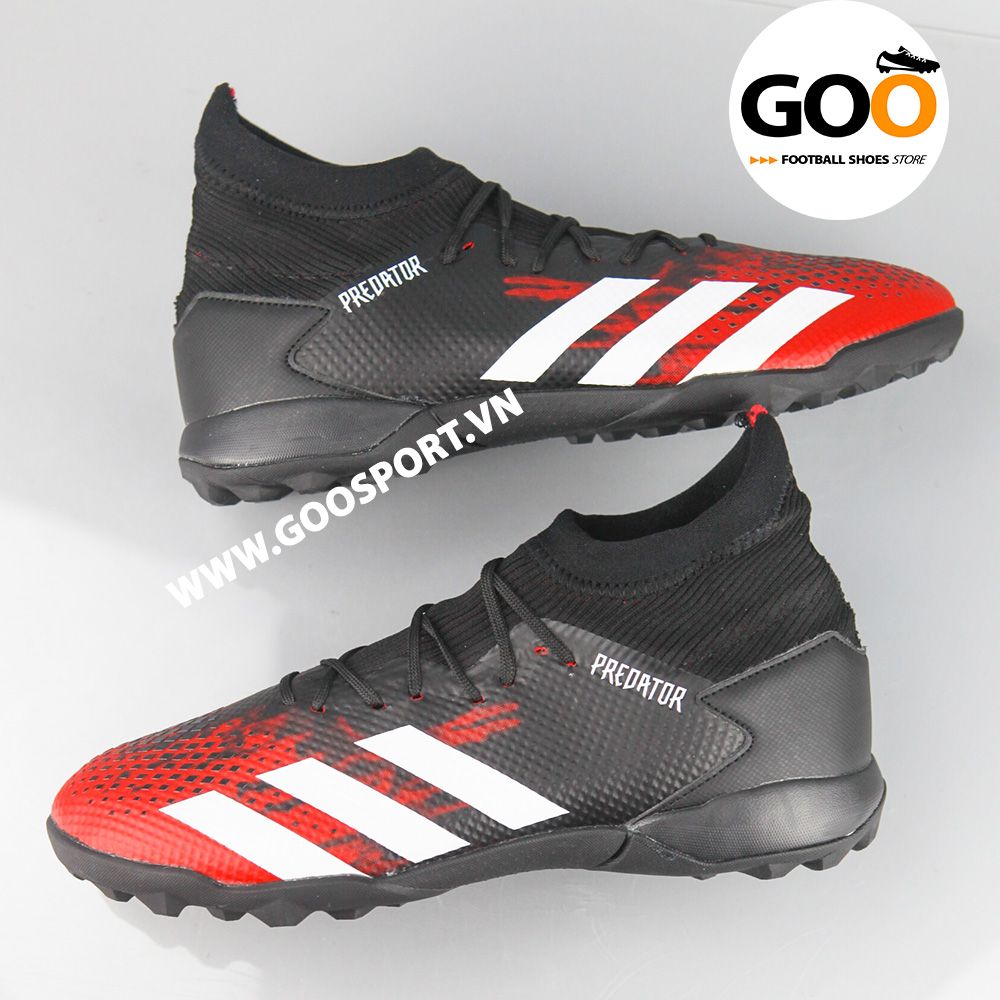  Adidas Predator 20.3 TF đen đỏ 