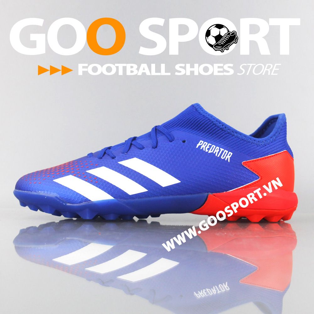  Adidas Predator 20.3 TF xanh dương đỏ 