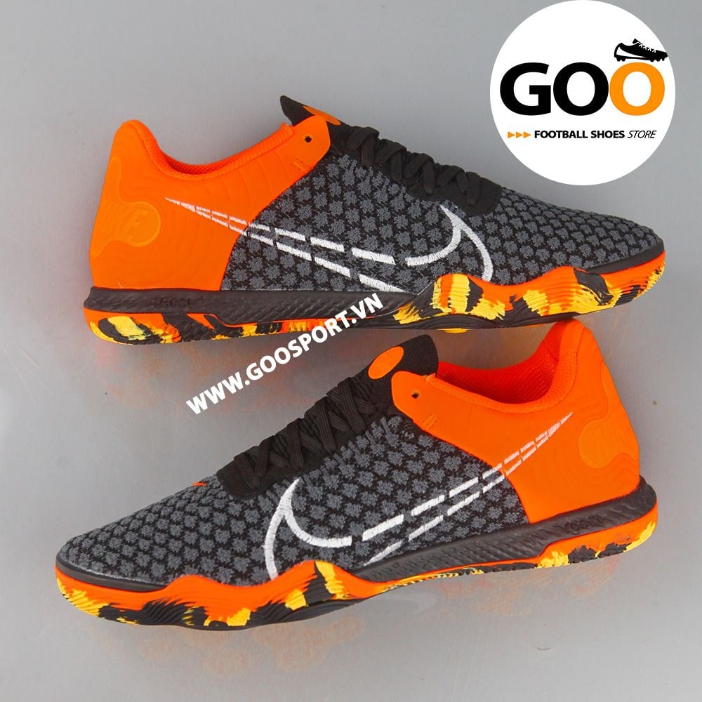  Nike React Gato IC đen cam 