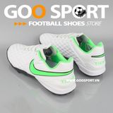  Nike Tiempo 8 TF trắng xanh lá 