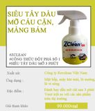 ZClean Tẩy Dầu Mỡ Cáu Cặn, Mảng Bám Cháy 500ml