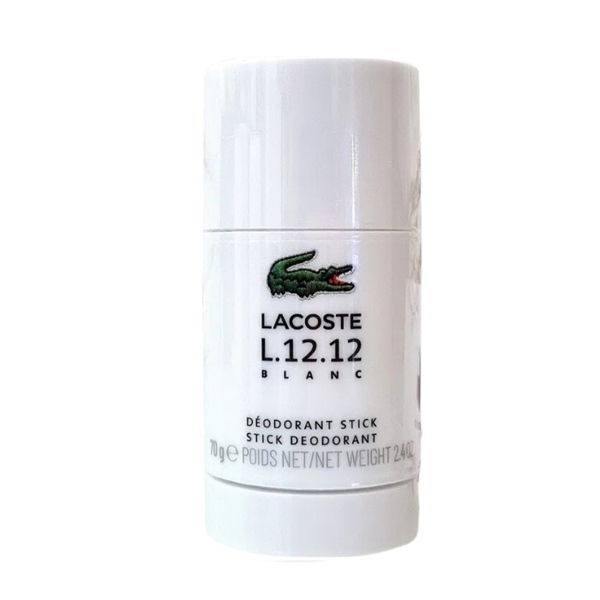 Lăn Khử Mùi Nam Lacoste Eau de L.12.12. White