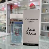 Nước hoa nữ D&G Light Blue Love is Love Pour Femme EDT tester