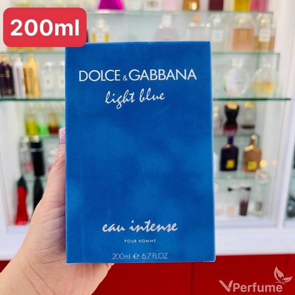Light Blue Eau Intense Pour Homme: La Fragancia Mediterránea Perfecta - Light blue EUA intense+perfumero