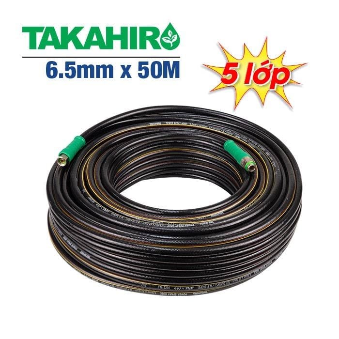 Ống hơi PVC TAKAHIRO 6.5mm x 50M