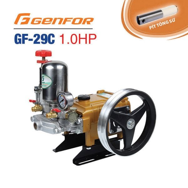 Đầu Bơm Pít Tông Sứ GENFOR GF-29C (1HP)