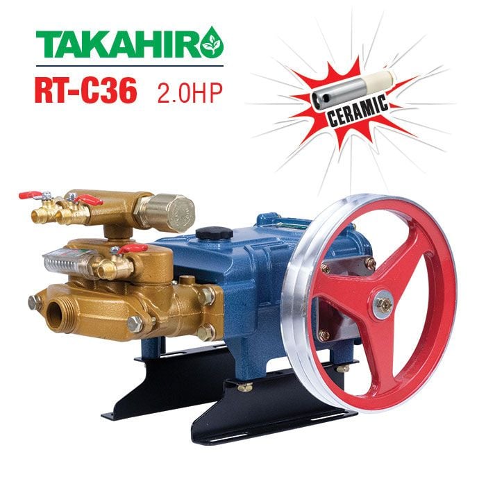 Đầu bơm piston sứ TAKAHIRO RT-C36 (2HP)