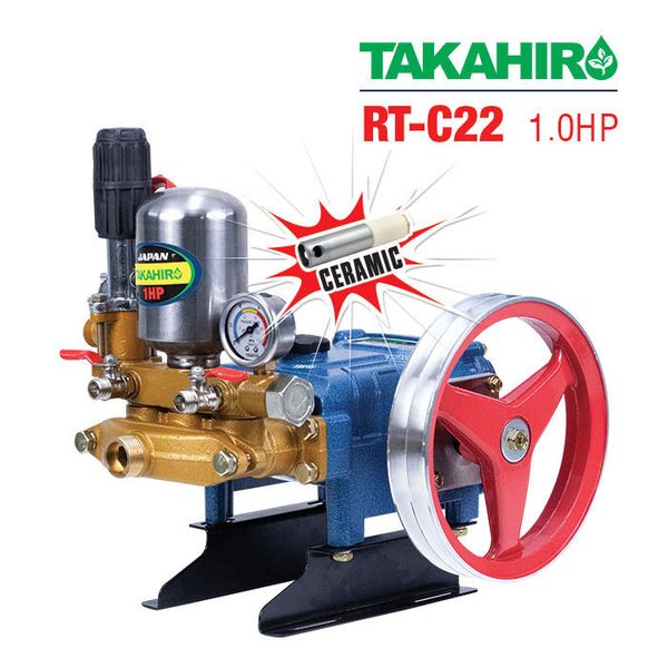 Đầu bơm pít tông sứ TAKAHIRO RT-C22 (1HP)