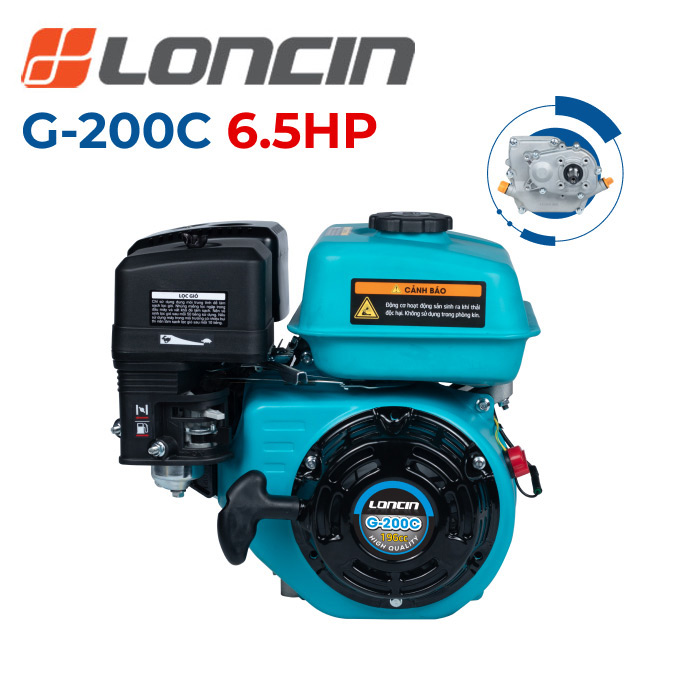 Động cơ nổ LONCIN G-200C (Tua chậm)