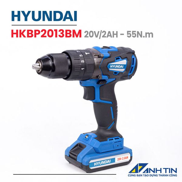 Máy khoan búa HYUNDAI 20V HKBP2013BM
