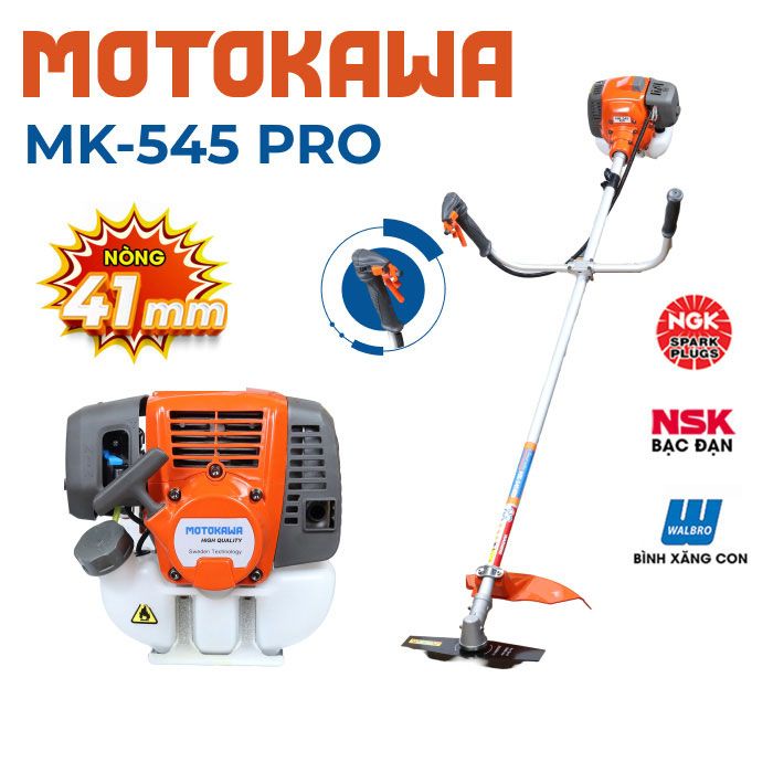 Máy cắt cỏ MOTOKAWA MK-545 Pro | Bình xăng con Nhật Bản – Anhtin.vn