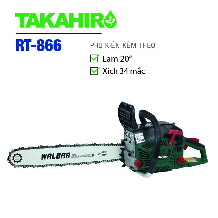 Máy cưa xích TAKAHIRO RT-866 (Lam 20