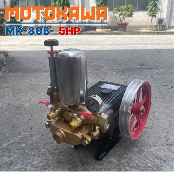 Đầu Bơm Cao Áp MOTOKAWA MK-80B (5HP)