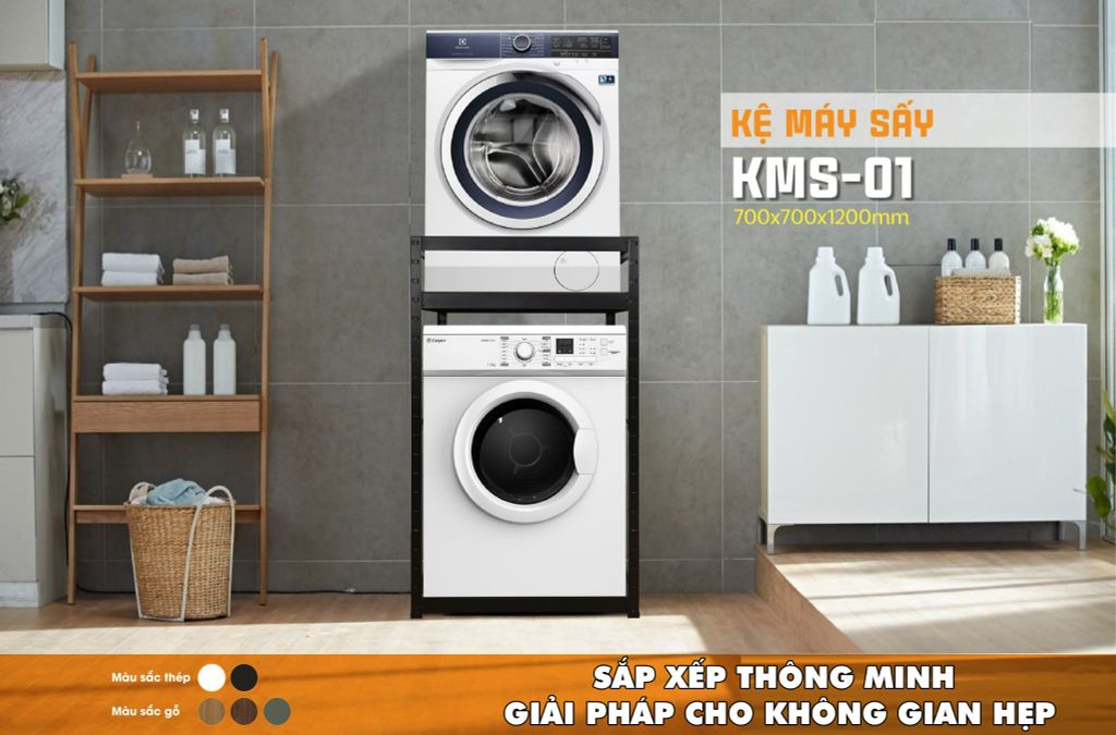 Kệ Để Máy Sấy Máy Giặt KMG 202TM