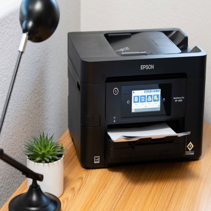 Impresora Multifunción Epson WF-4820: Potencia y Elegancia para tu Oficina - Impresora EPSON WF-4820