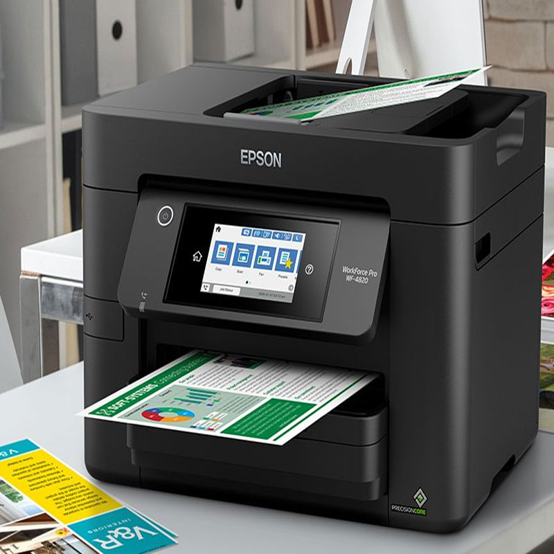 Impresora Multifunción Epson WF-4820: Potencia y Elegancia para tu Oficina - Impresora EPSON WF-4820