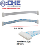 DÂY BUS 2 ĐẦU XH2.54 KHOẢNG CÁCH 2 CHÂN 2.54MM DÀI 30CM