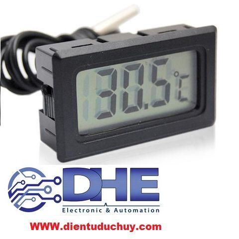 Đồng hồ đo nhiệt độ LCD