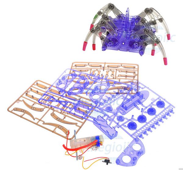 Robot Nhện STEM Tự Ráp