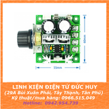 Mạch điều tốc động cơ DC pwm dimmer DC 10A
