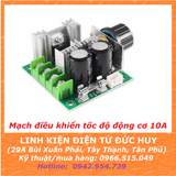 Mạch điều tốc động cơ DC pwm dimmer DC 10A