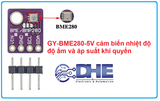 GY BME280 5V CẢM BIẾN NHIỆT ĐỘ, ĐỘ ẨM VÀ ÁP SUẤT KHÍ QUYỂN